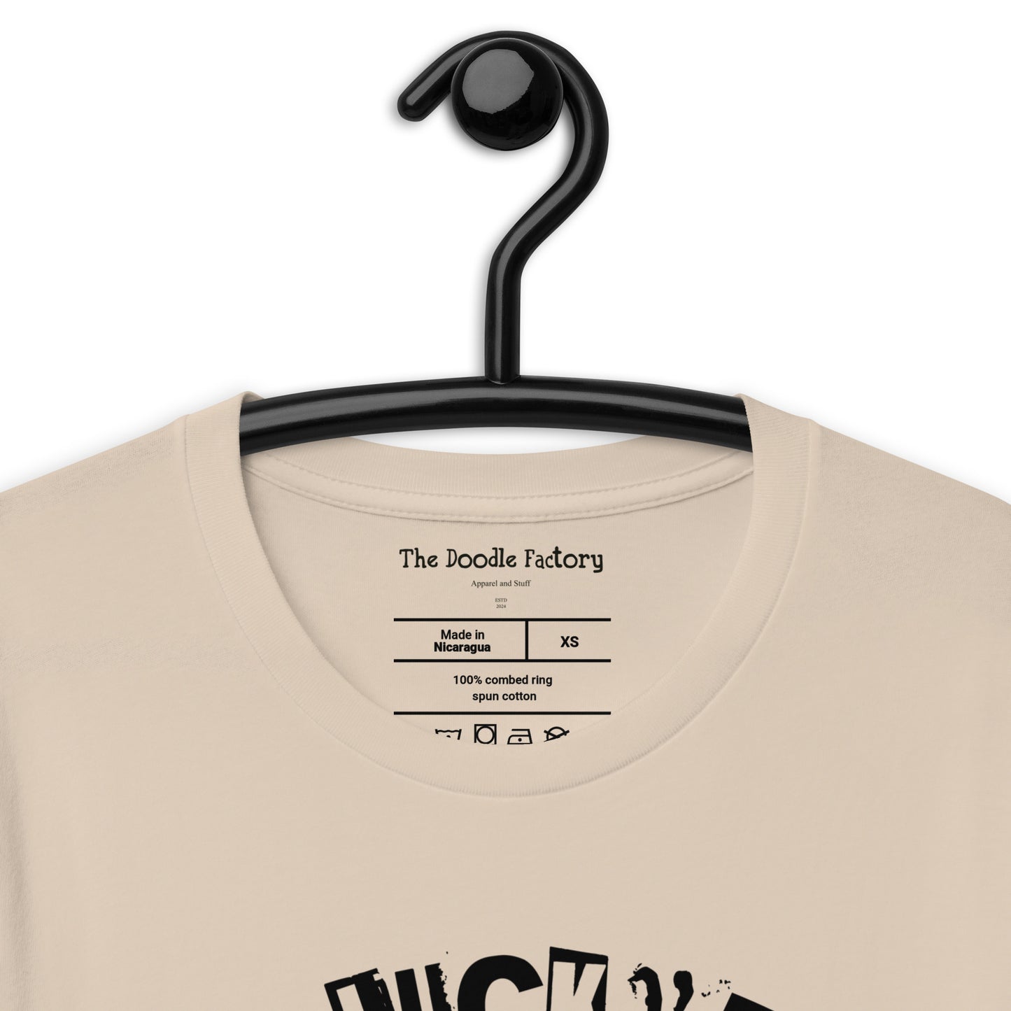 The Lucky Pup Bar & Grill (black lettering) Unisex t-shirt