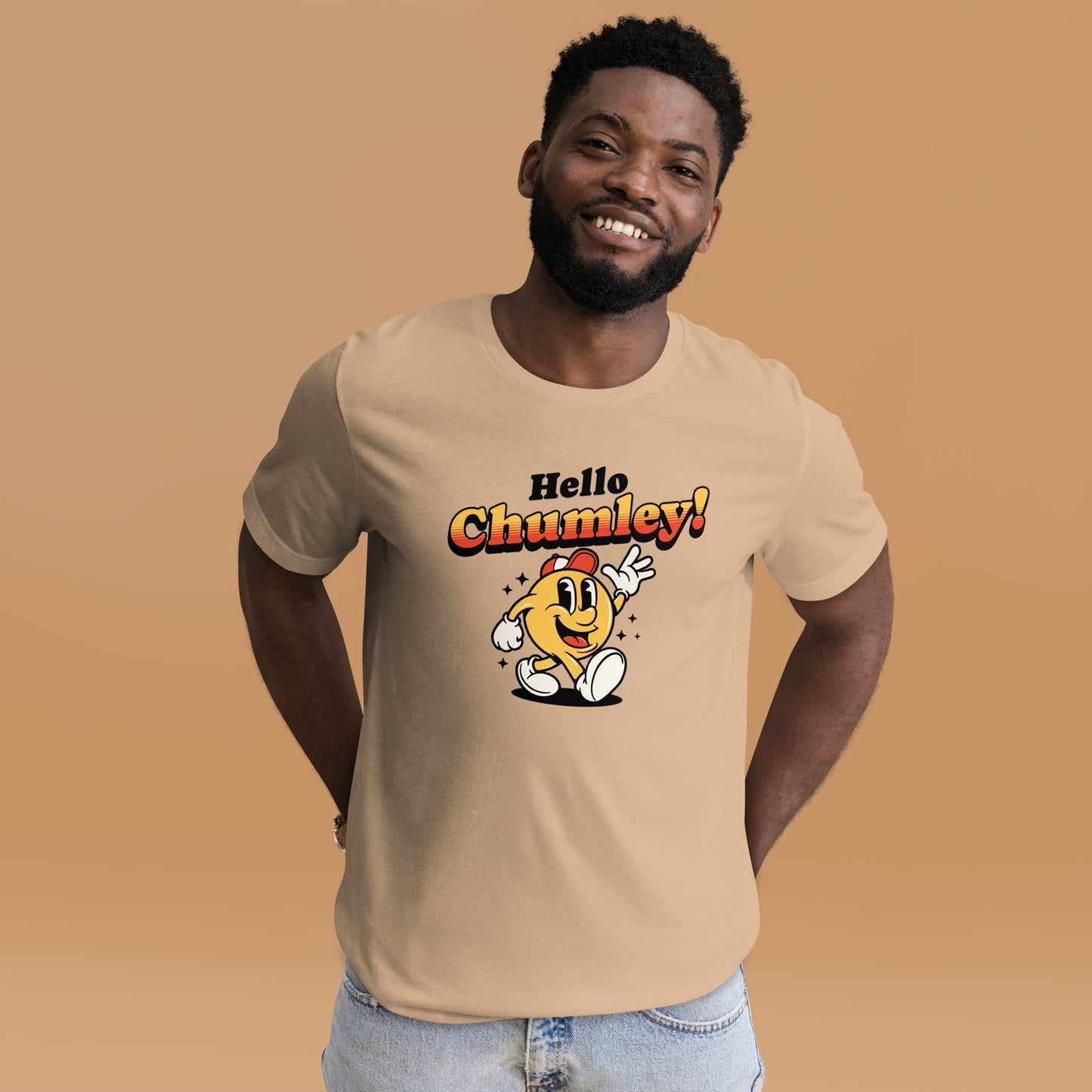 Hello Chumley! Unisex t-shirt