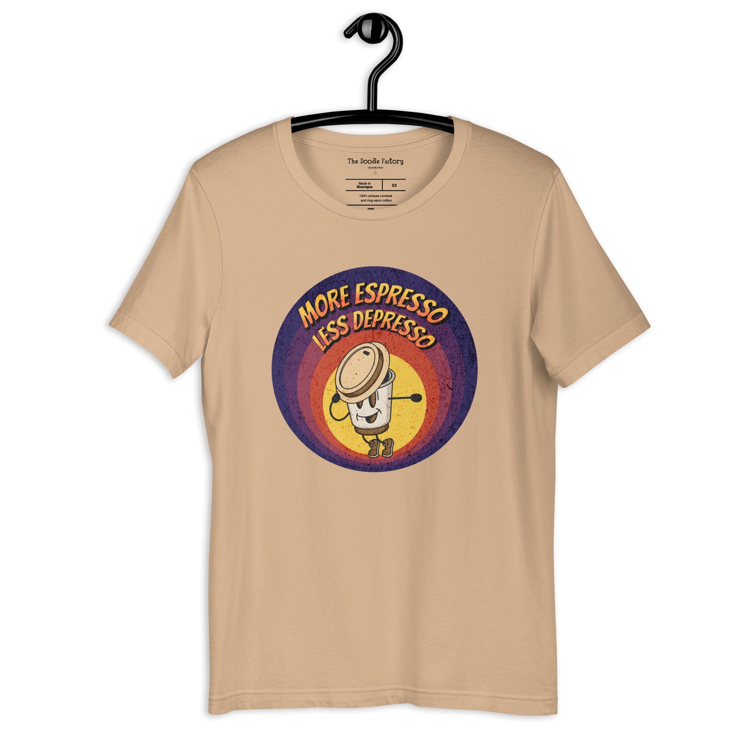 More Espresso - Less Depresso Unisex t-shirt
