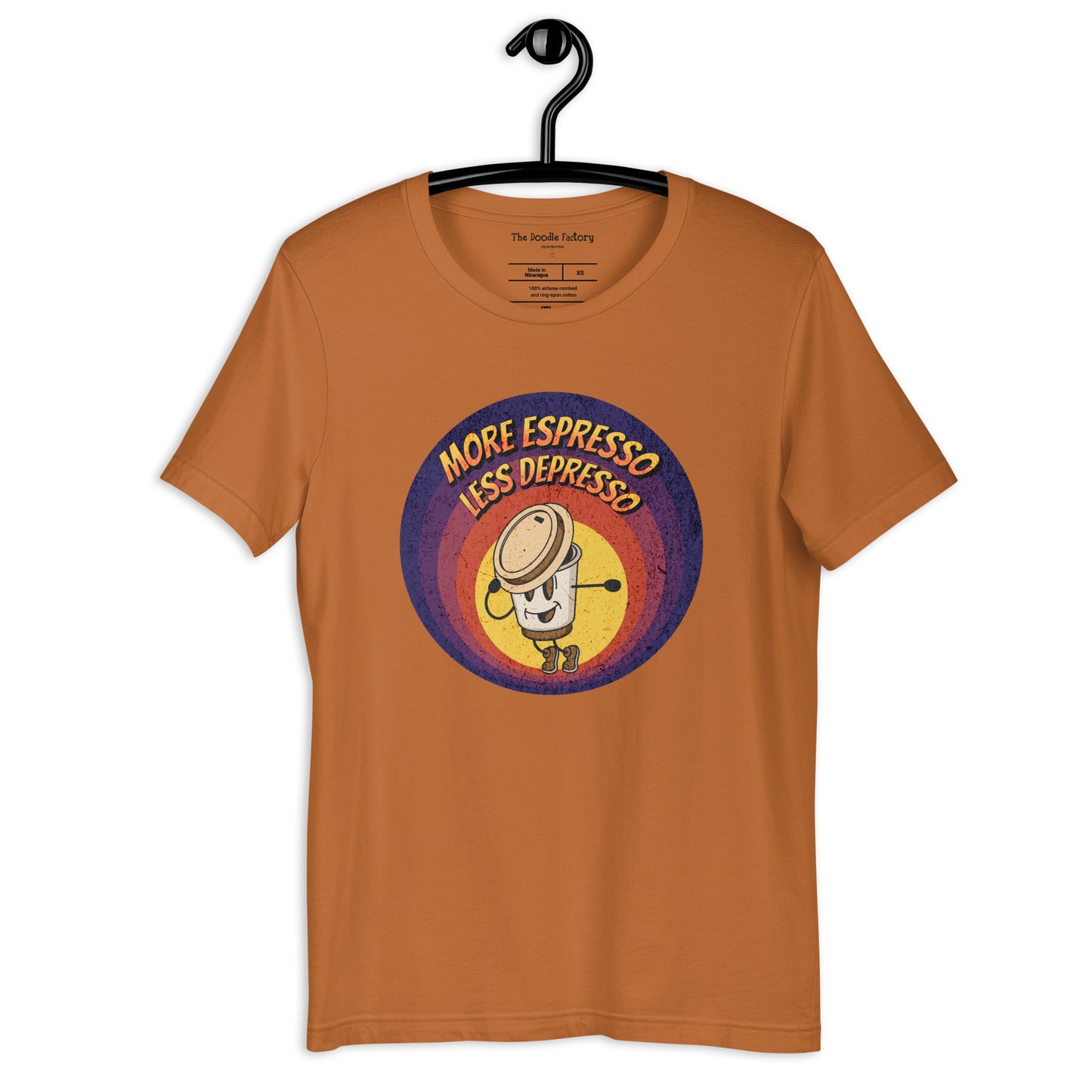 More Espresso - Less Depresso Unisex t-shirt