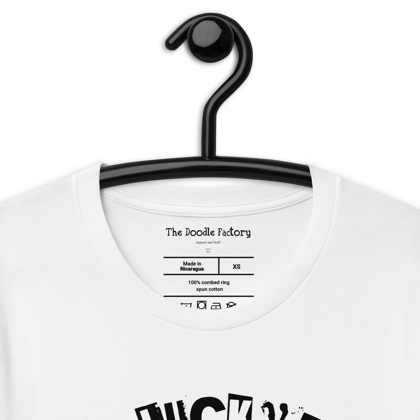 The Lucky Pup Bar & Grill (black lettering) Unisex t-shirt