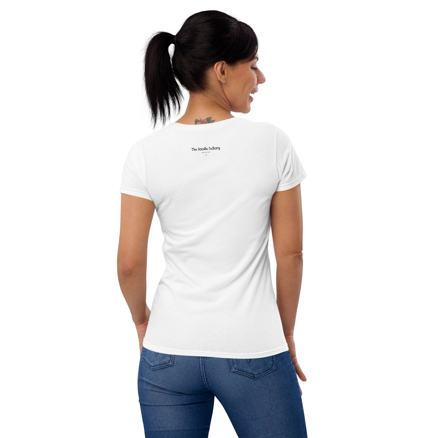 Peace And Pride: Rainbow Heart Women's short sleeve t-shirt