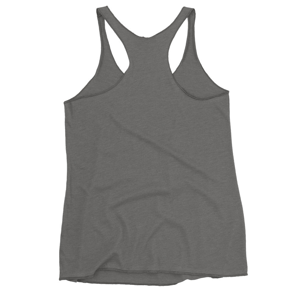 Resting Beach Face Women's Racerback Tank