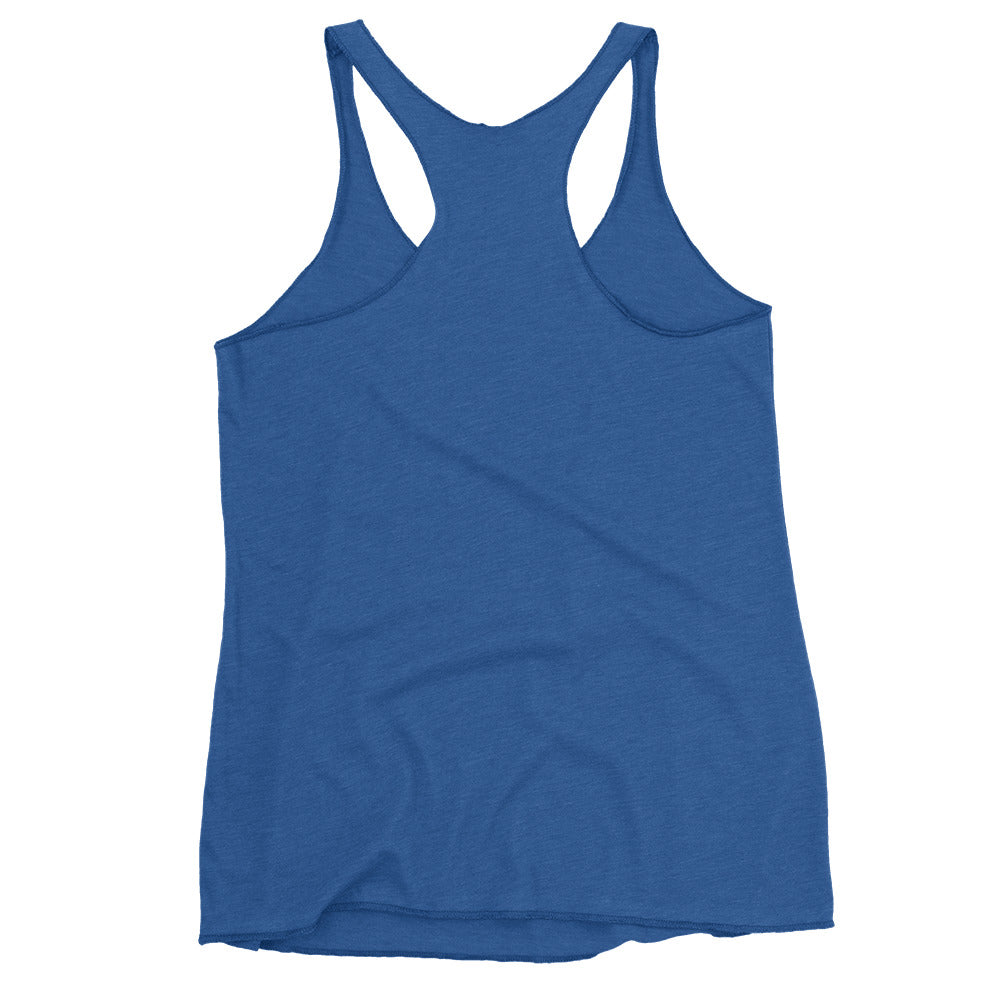 Resting Beach Face Women's Racerback Tank