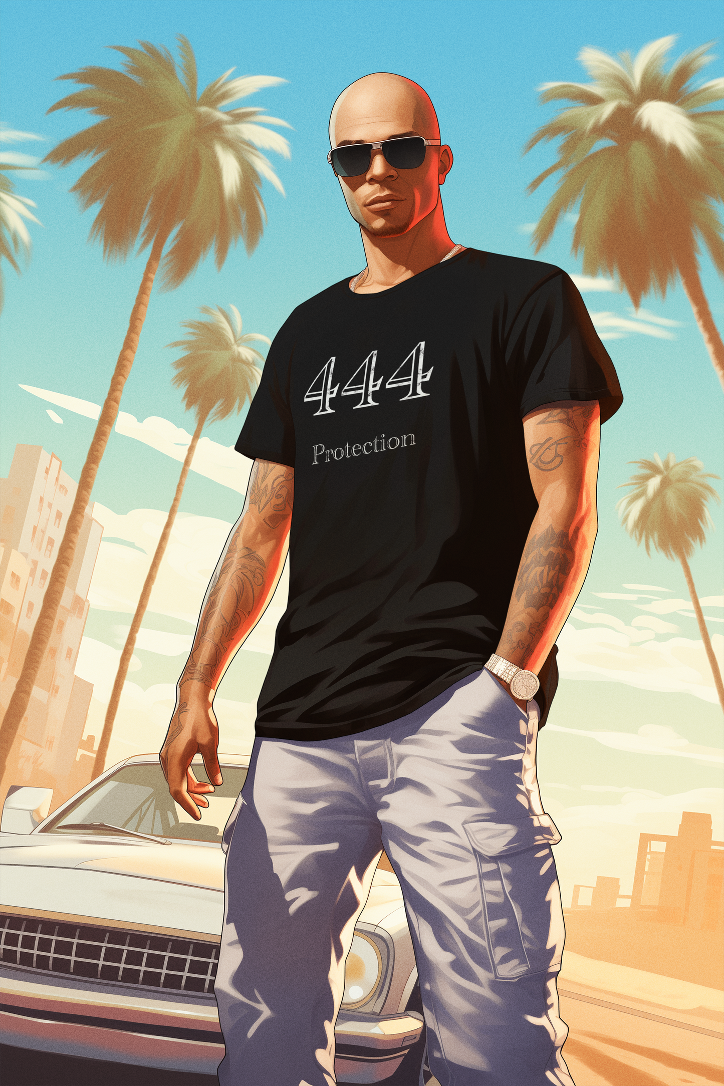 Angel Number 444 - Protection Unisex t-shirt