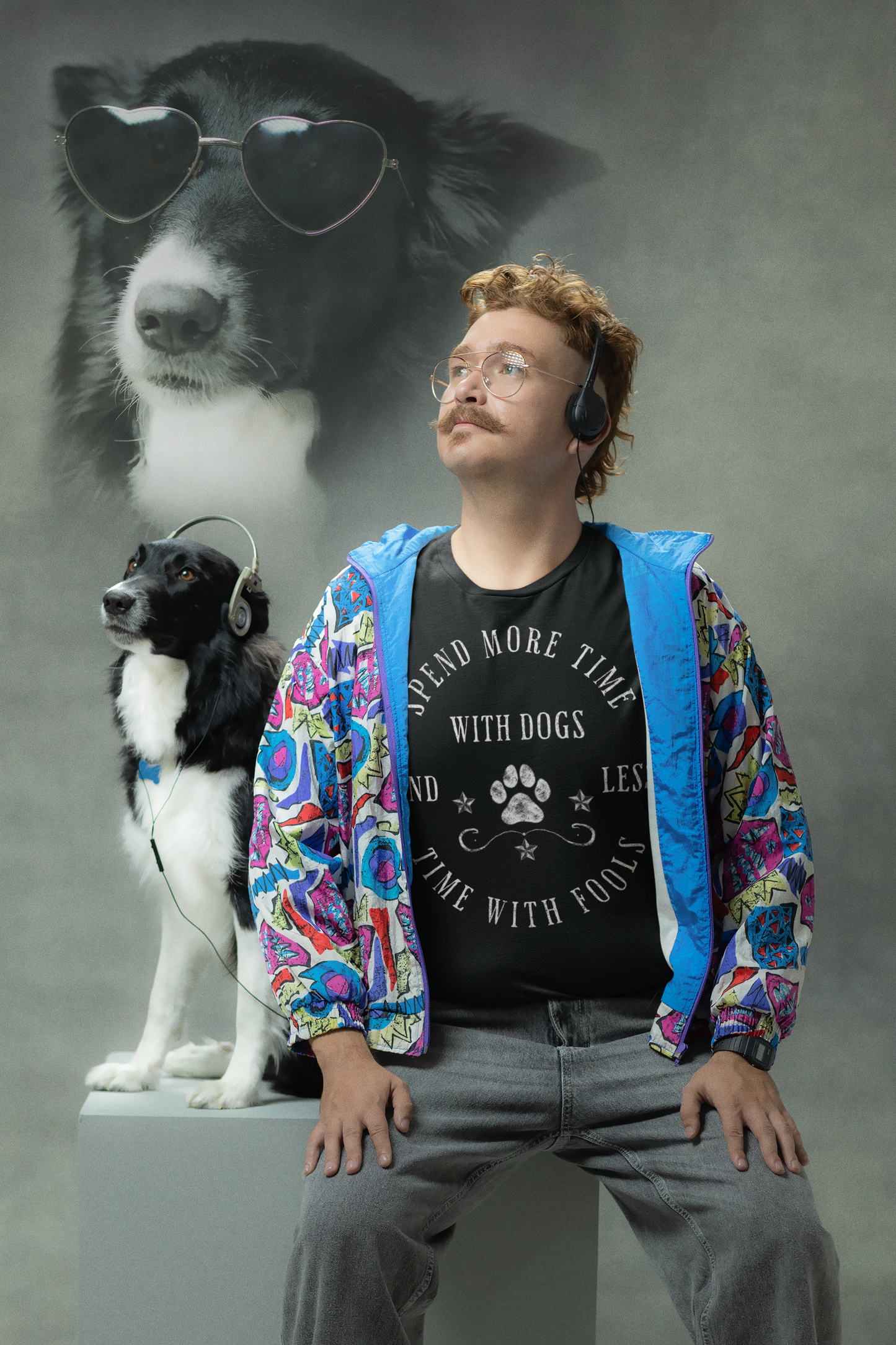 Spend More Time With Dogs Unisex t-shirt