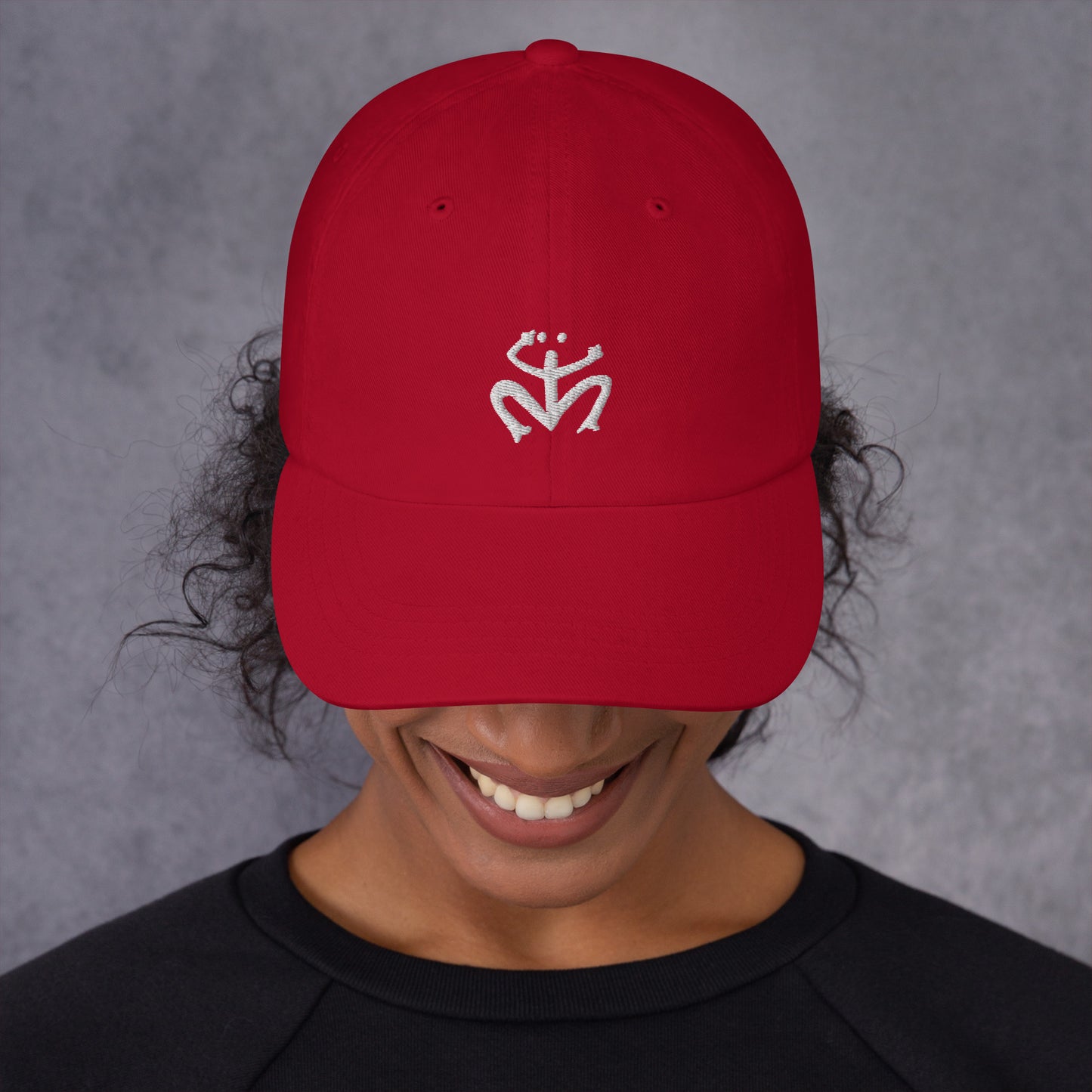 Taino Coqui Symbol embroidered design Dad hat