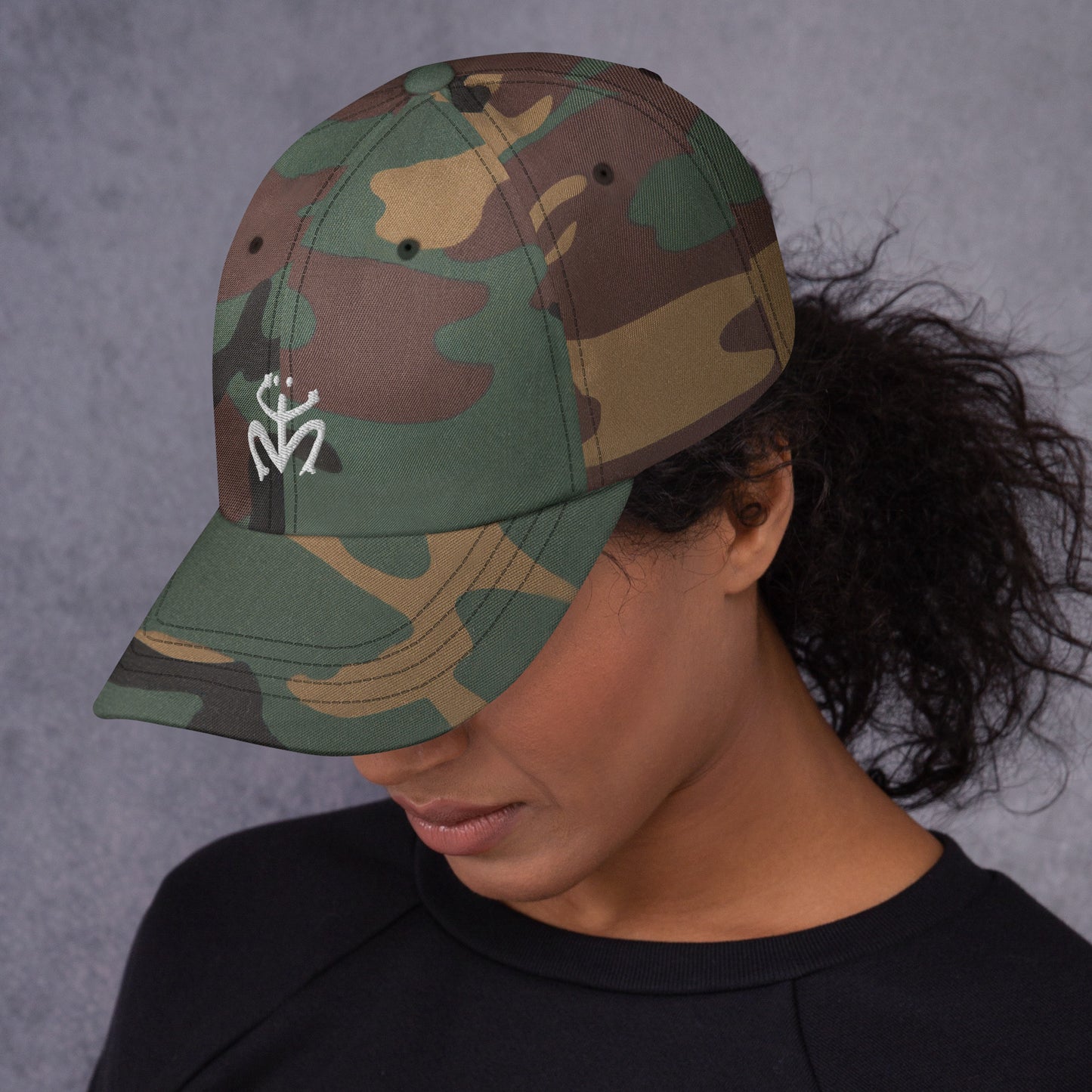 Taino Coqui Symbol embroidered design Dad hat