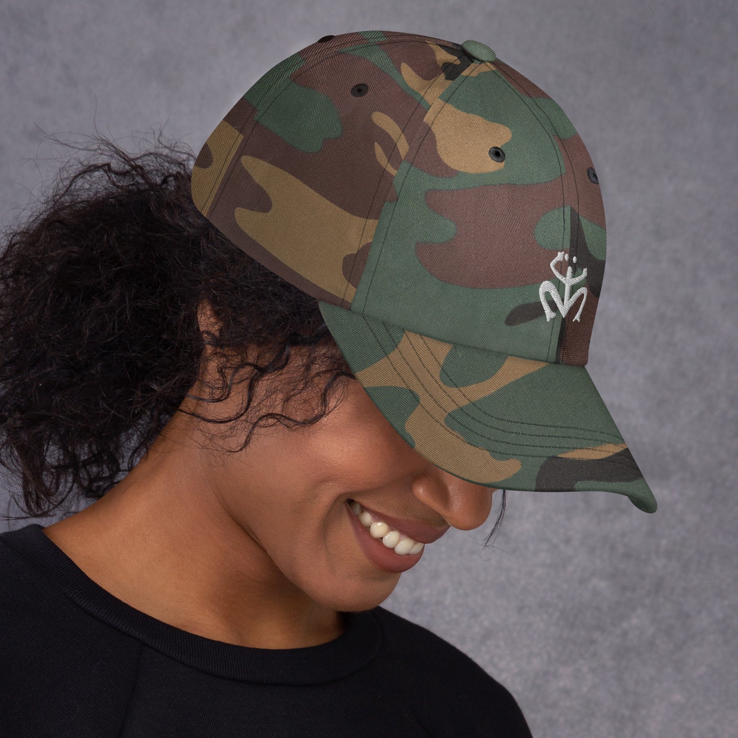 Taino Coqui Symbol embroidered design Dad hat