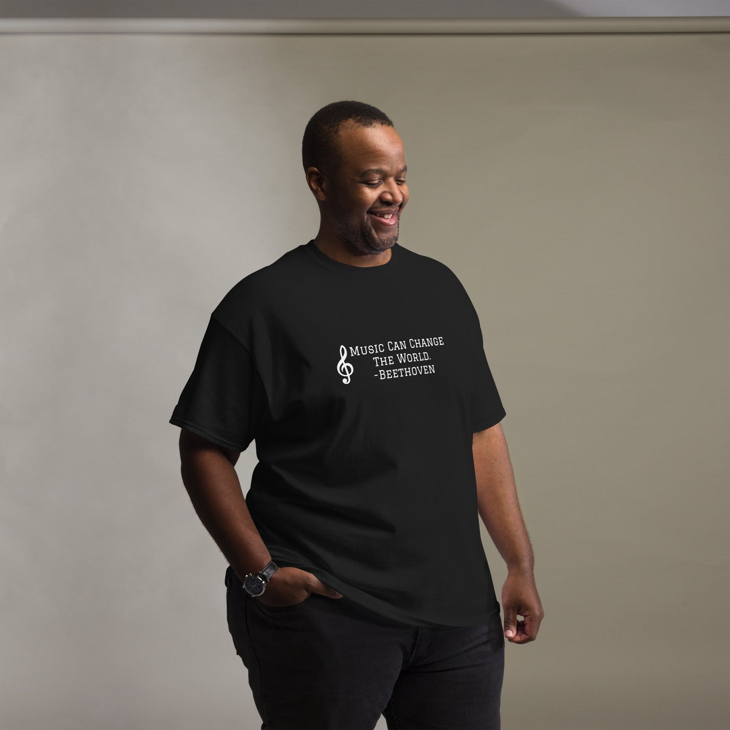 Music Can Change The World Men's classic tee