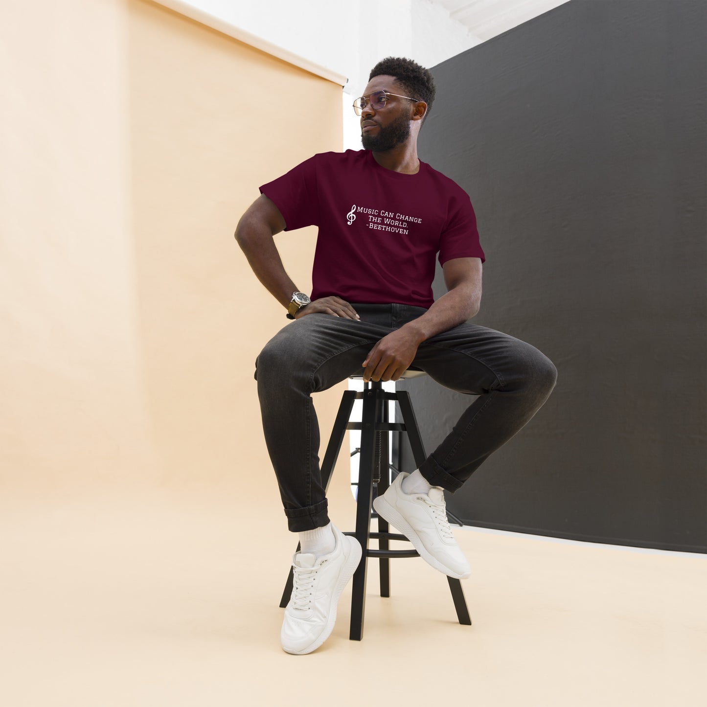 Music Can Change The World Men's classic tee