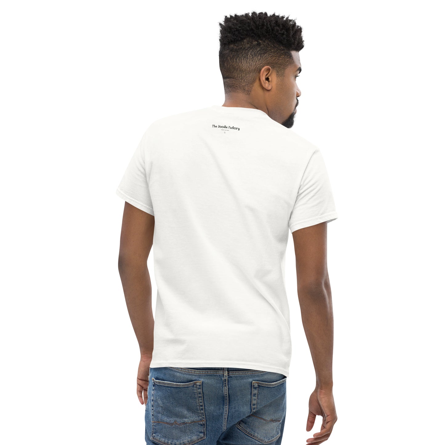 Peace And Pride: Rainbow Heart Men's classic tee