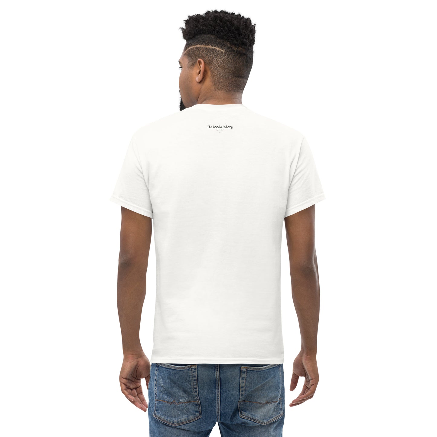 Peace And Pride: Rainbow Heart Men's classic tee