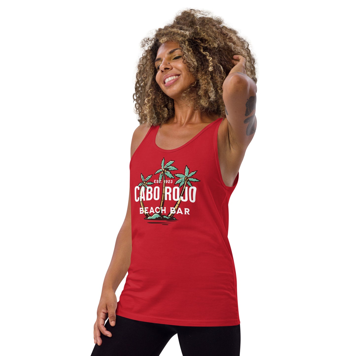 Cabo Rojo Beach Bar Men's Tank Top