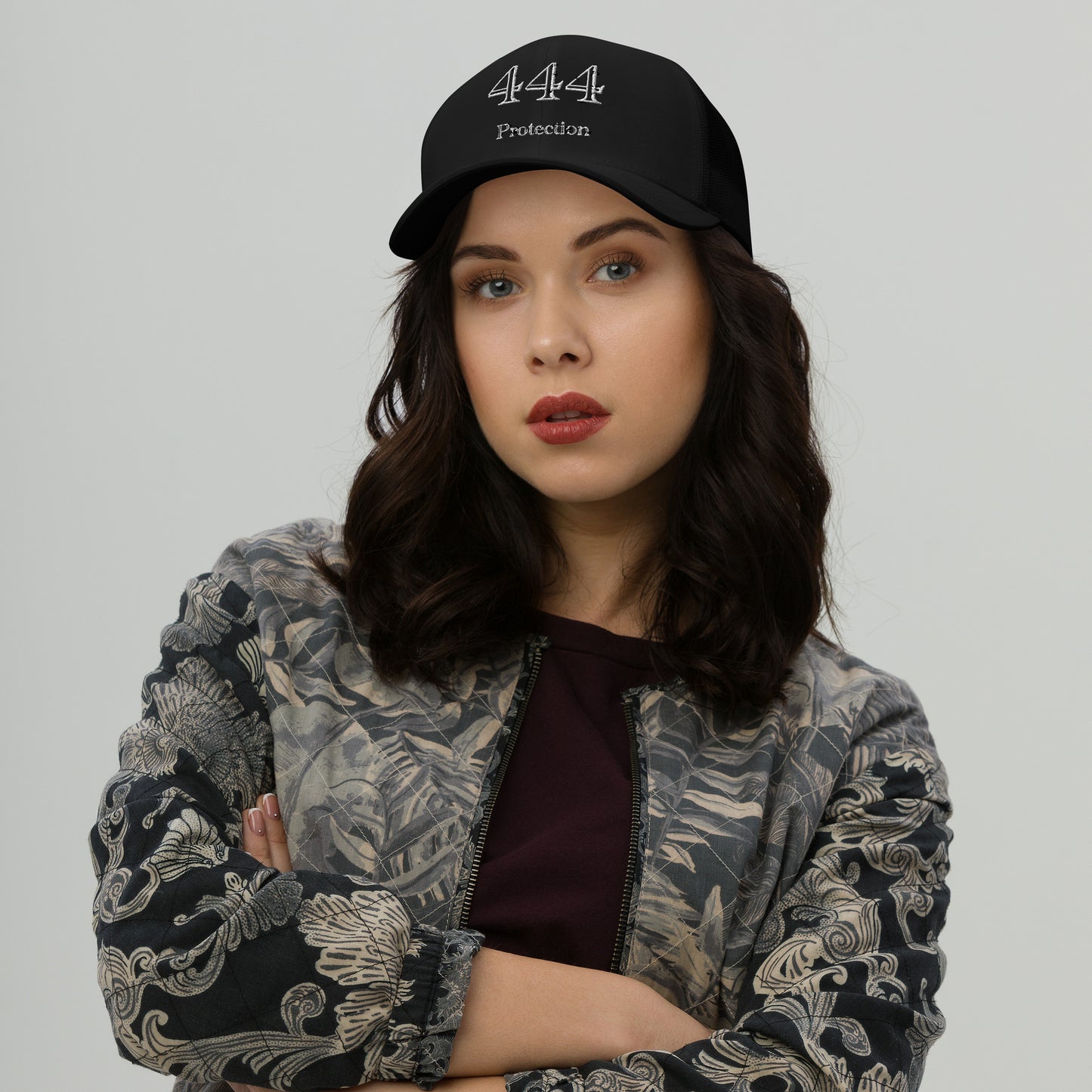 Angel Number 444 - Protection Trucker Cap