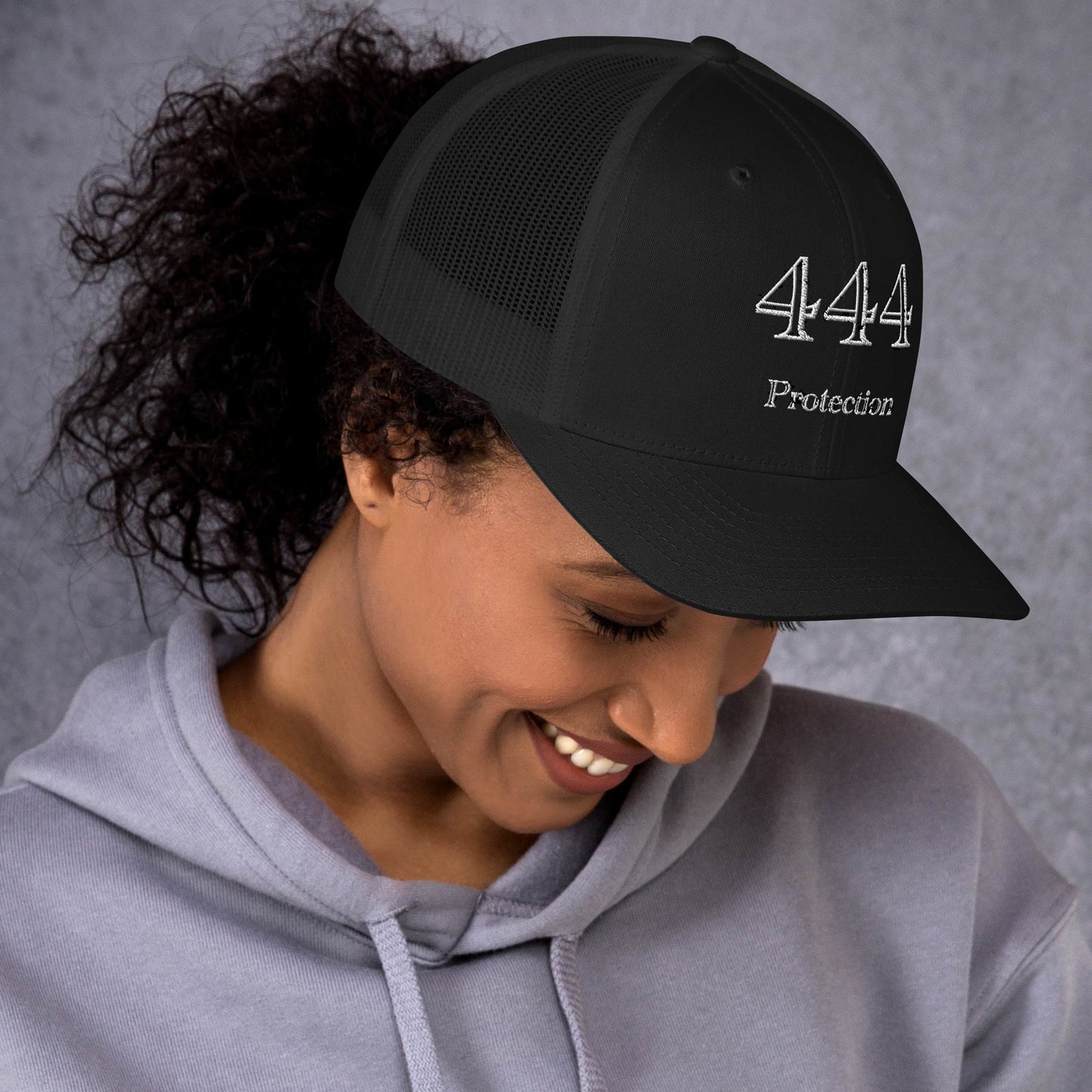 Angel Number 444 - Protection Trucker Cap