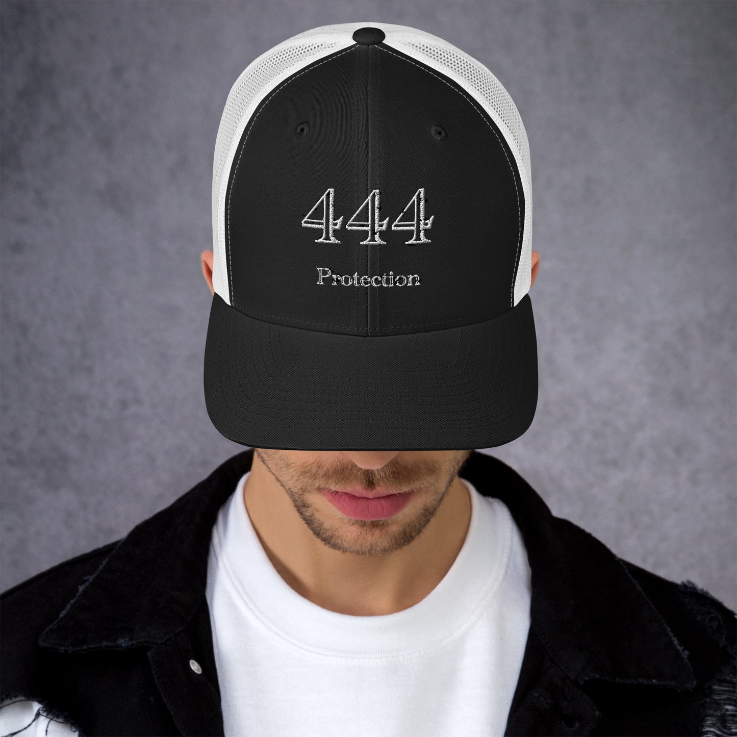 Angel Number 444 - Protection Trucker Cap