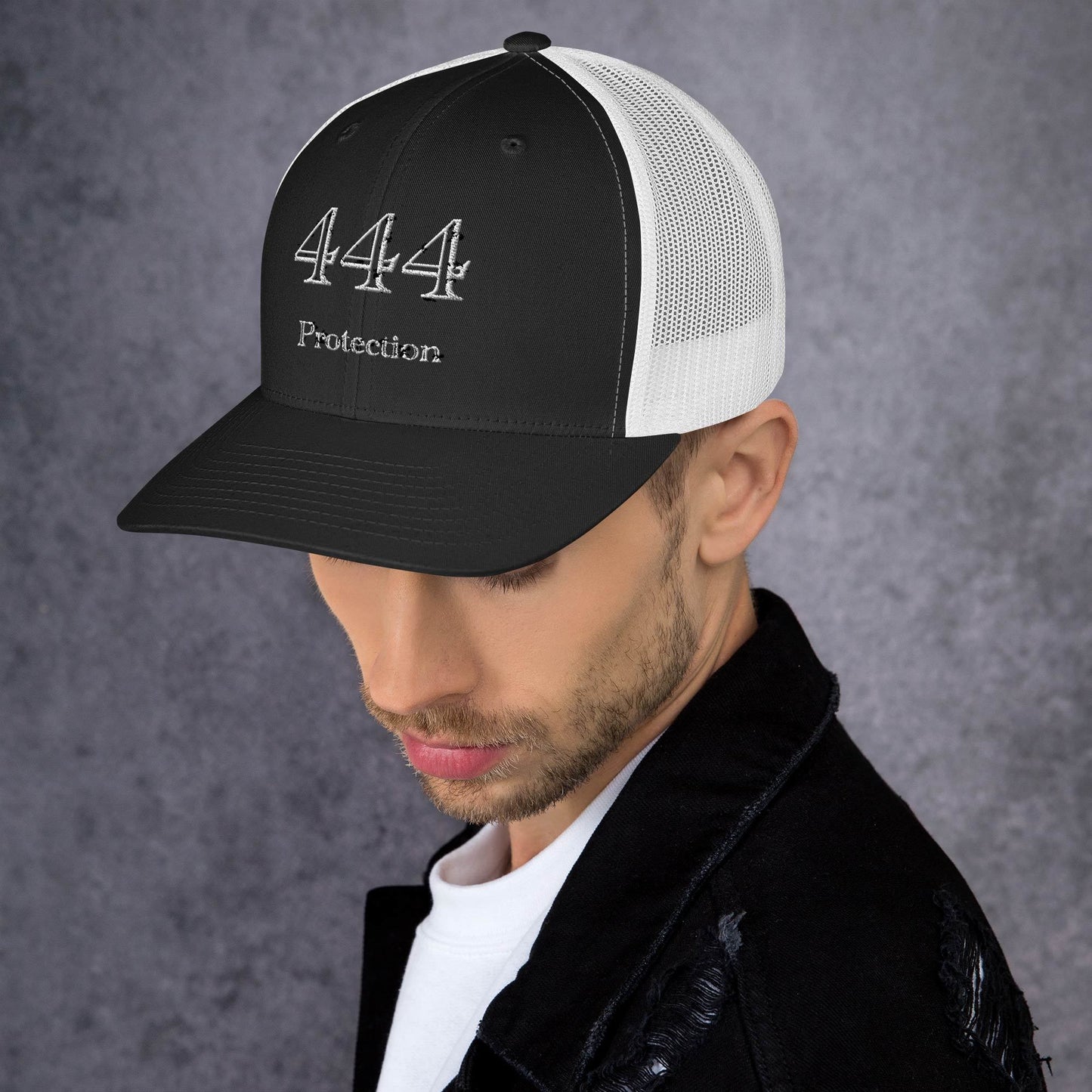 Angel Number 444 - Protection Trucker Cap