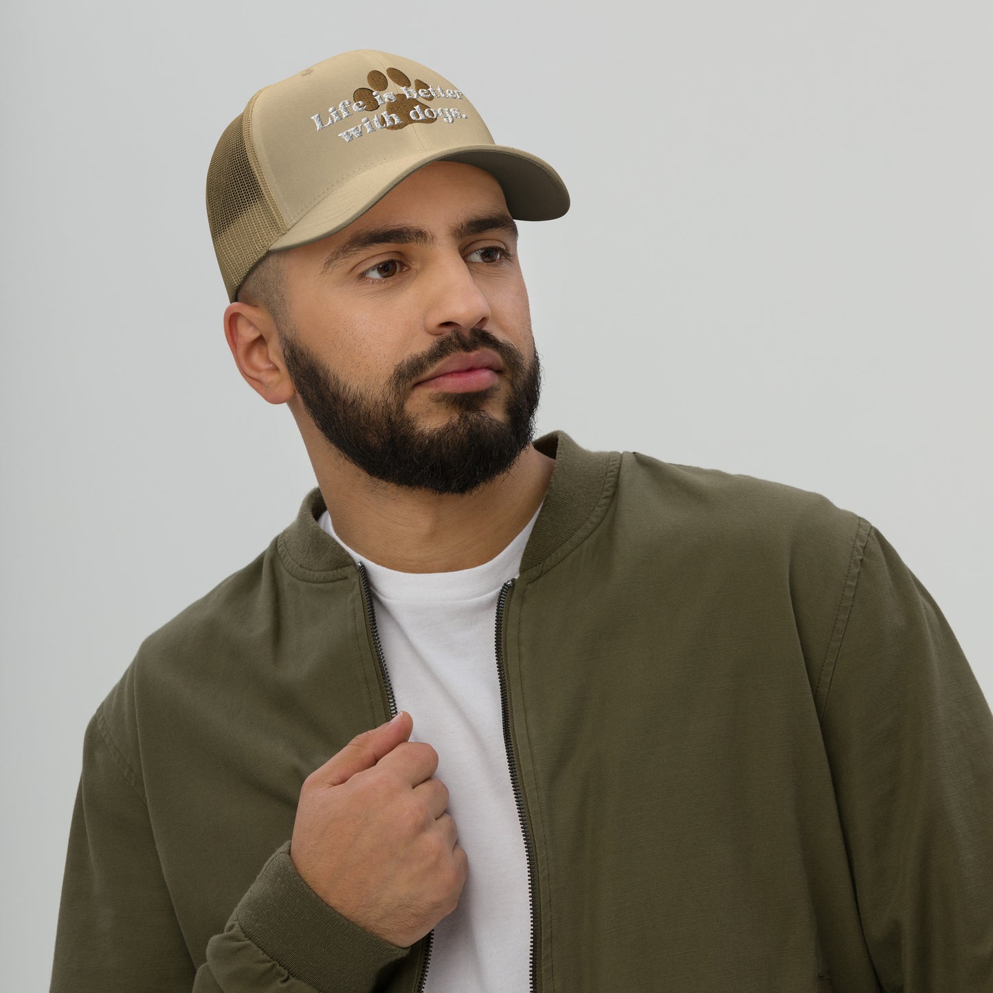 Life Is Better With Dogs Trucker Cap
