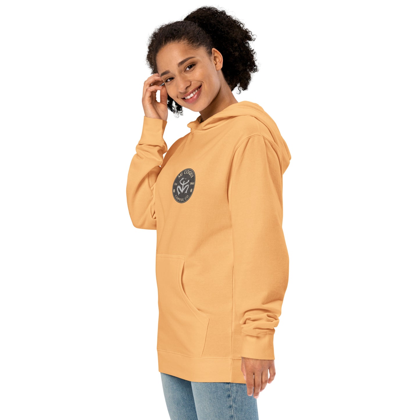Café Con Leche Unisex midweight hoodie
