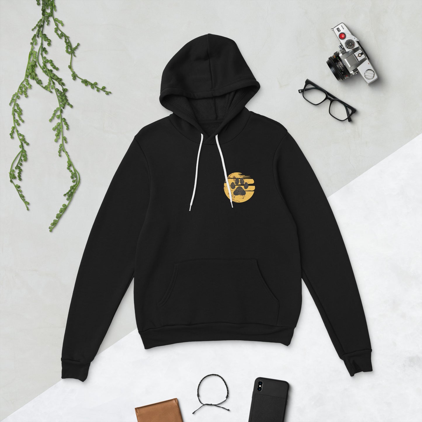 Big Dawg Energy (white letters) Unisex hoodie