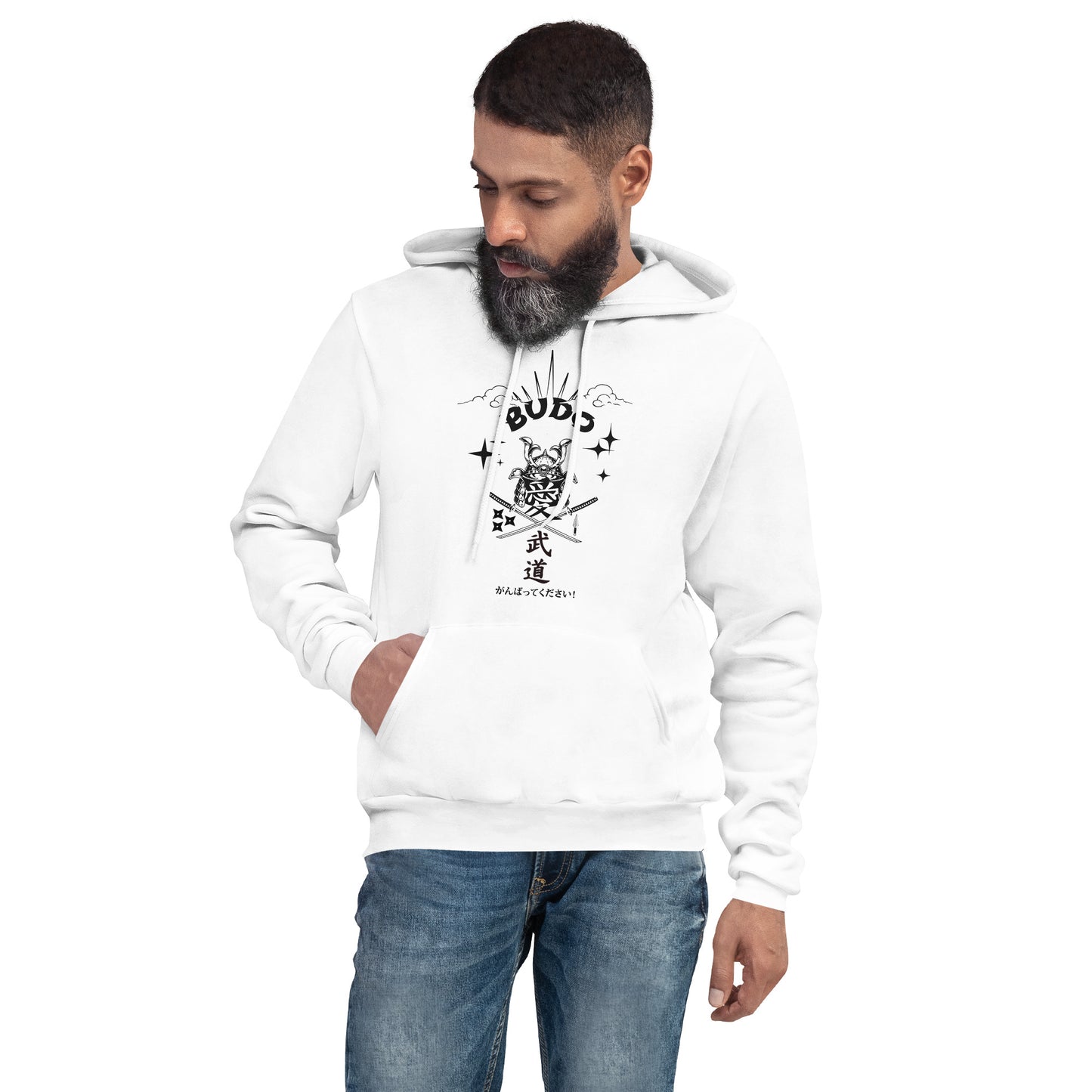 BUDO Kanji & Katakana Keep Going Unisex hoodie