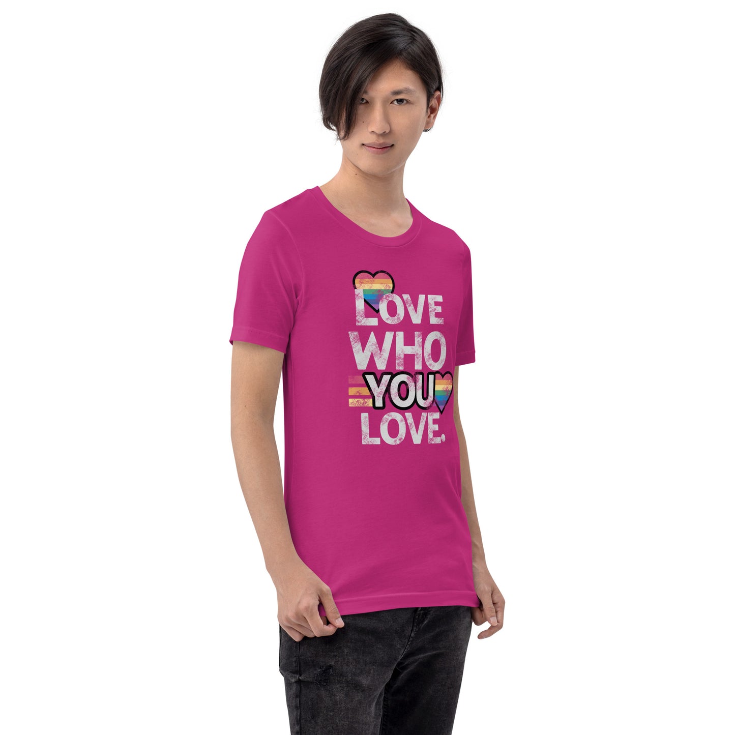 Love Who You Love Unisex t-shirt