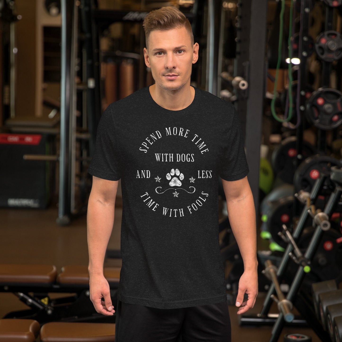 Spend More Time With Dogs Unisex t-shirt