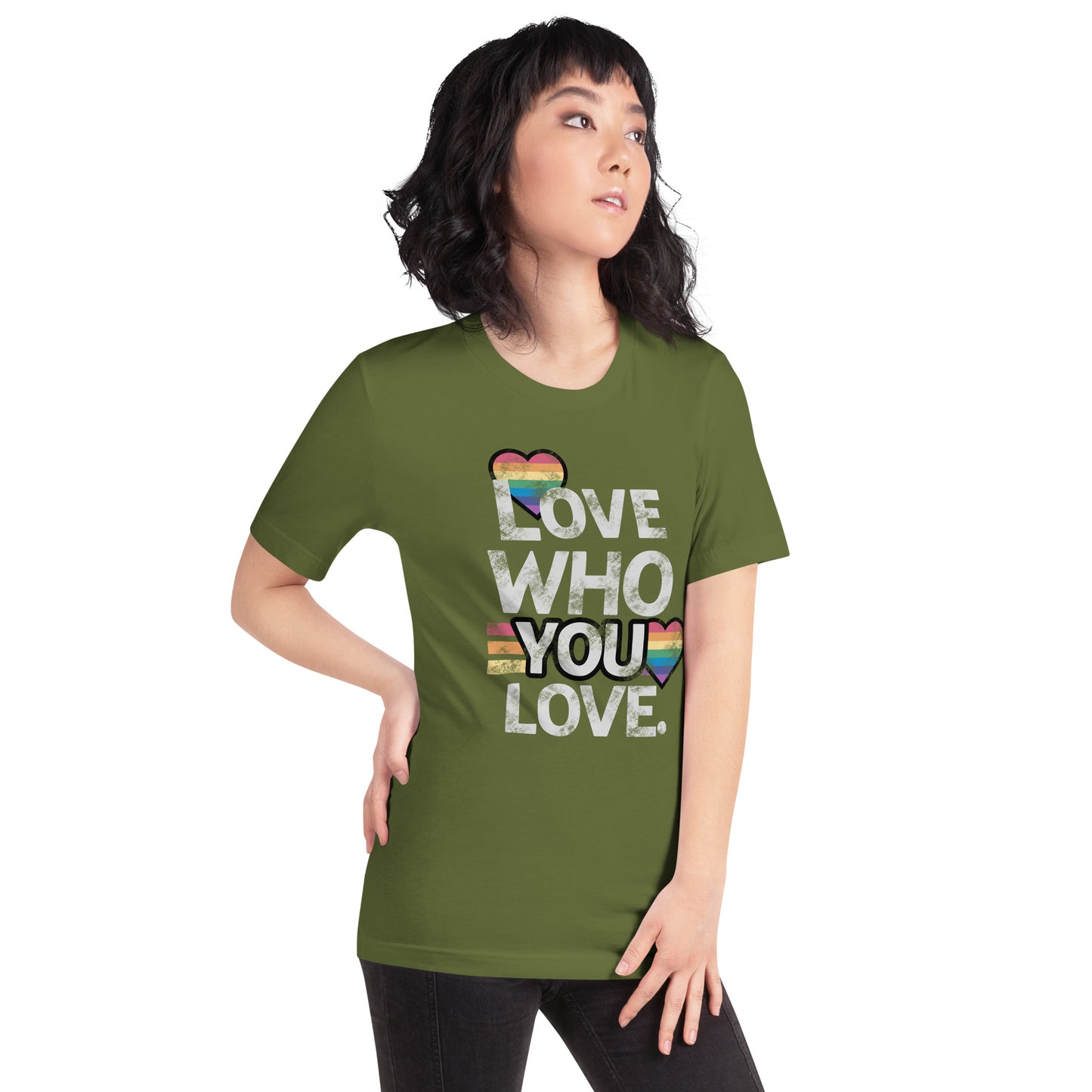Love Who You Love Unisex t-shirt