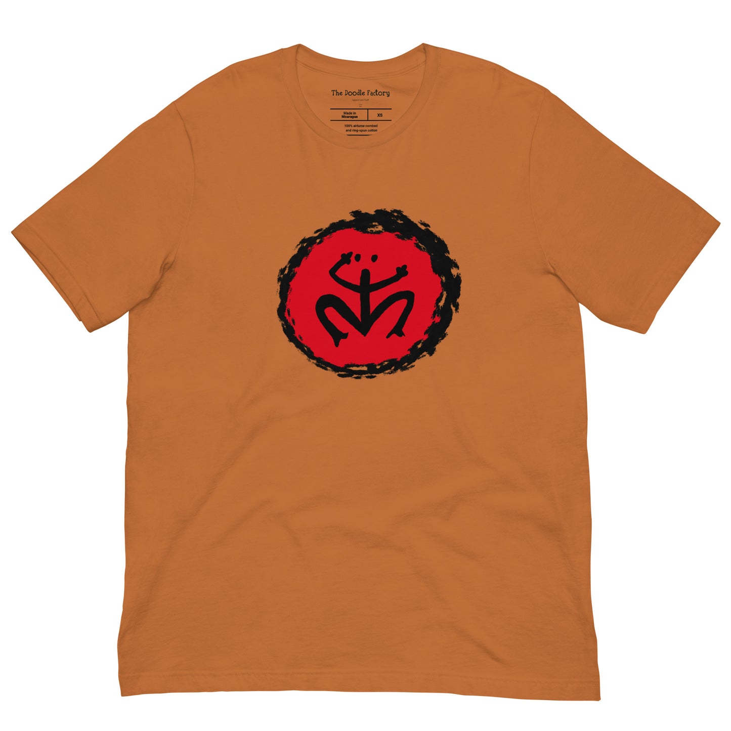 Taino Coqui Symbol in Circle of Enlightenment Unisex t-shirt
