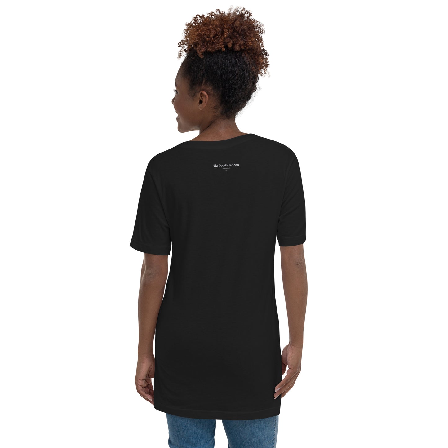 Taino Huracán Symbol Unisex Short Sleeve V-Neck T-Shirt