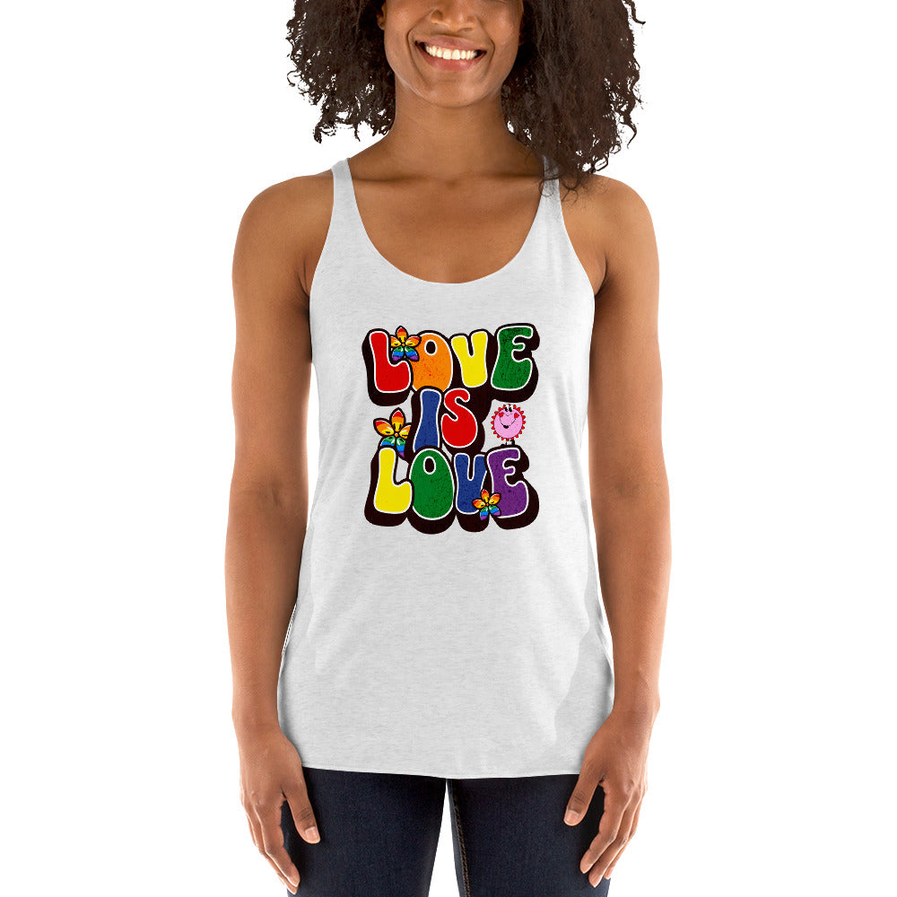 Love Is Love - Women's Racerback Tank