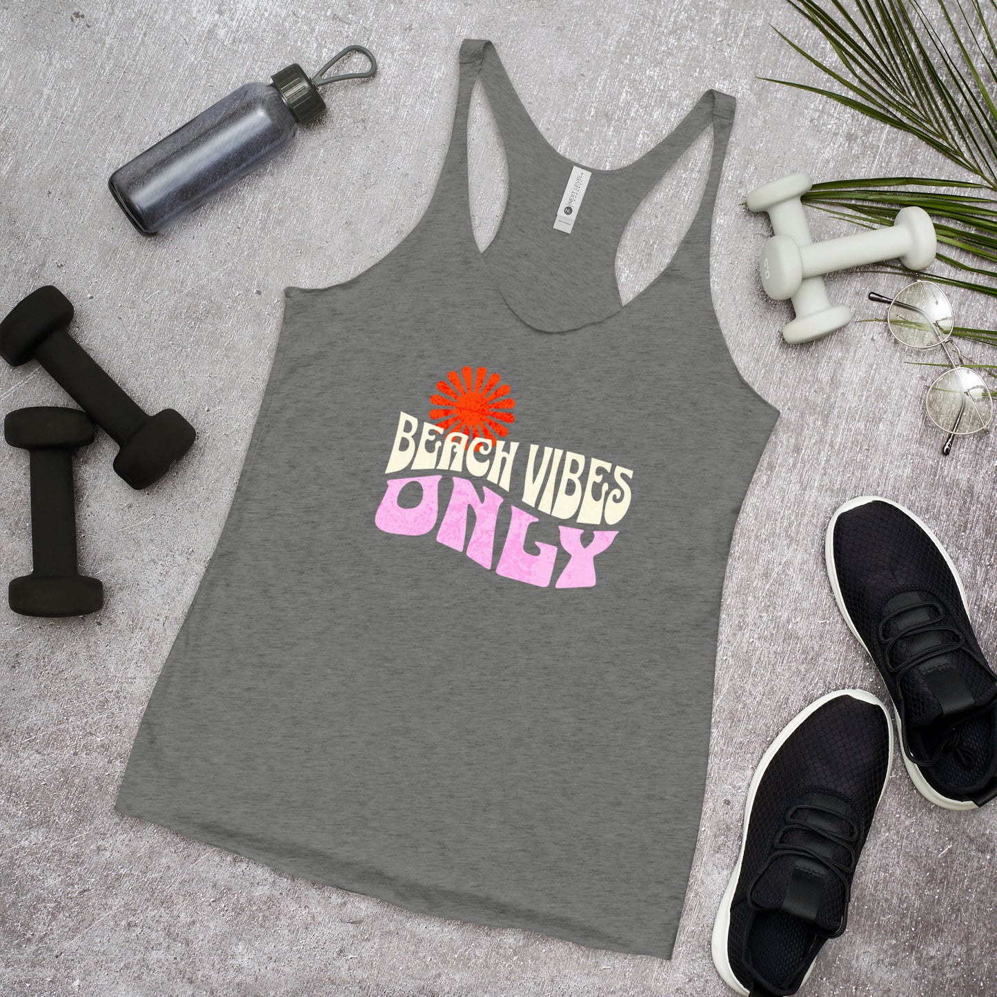 Beach Vibes Only Women's Racerback Tank