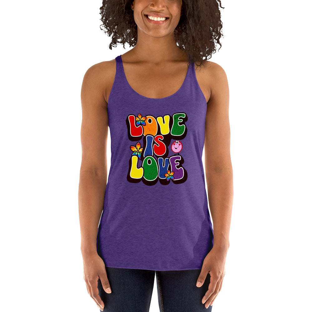 Love Is Love - Women's Racerback Tank