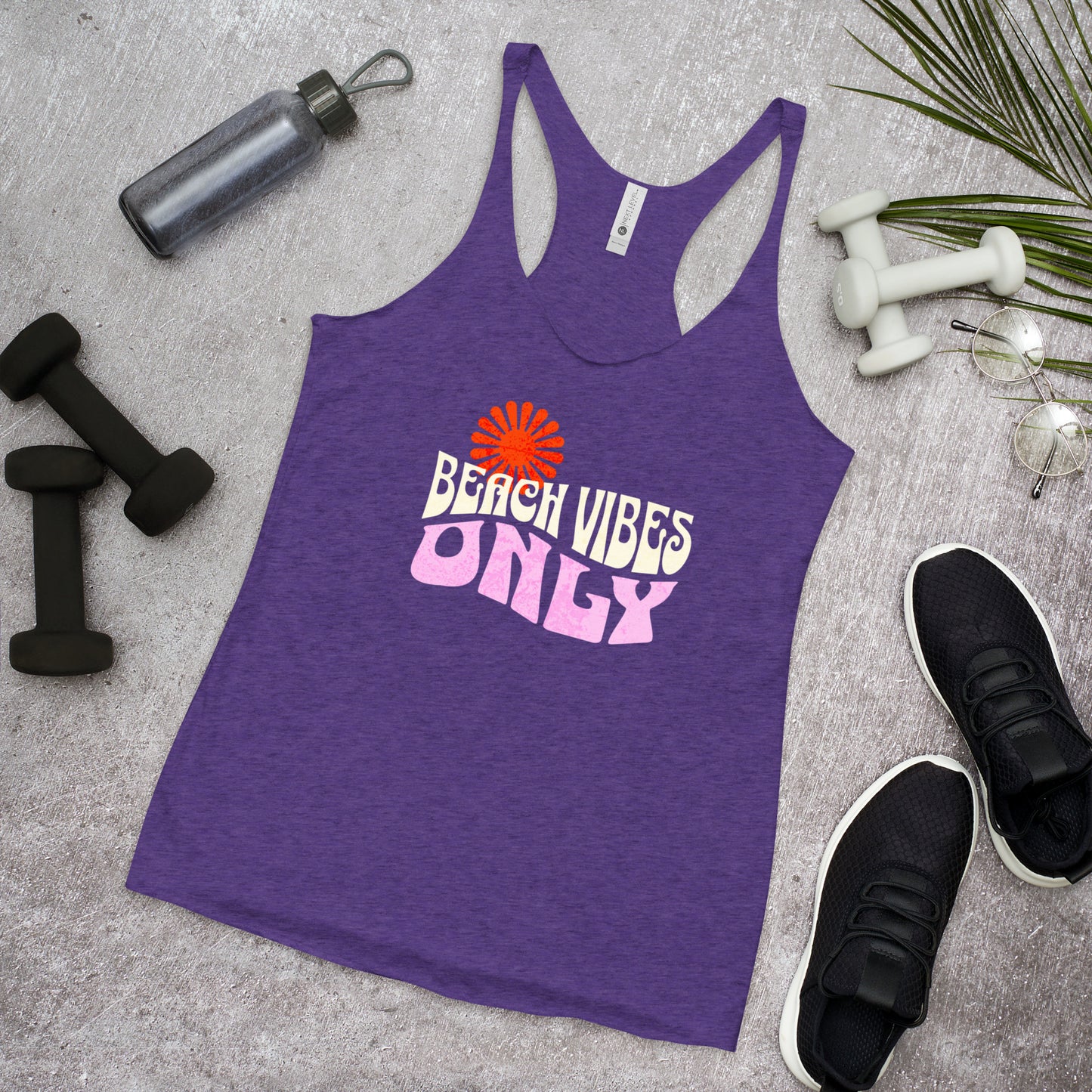 Beach Vibes Only Women's Racerback Tank