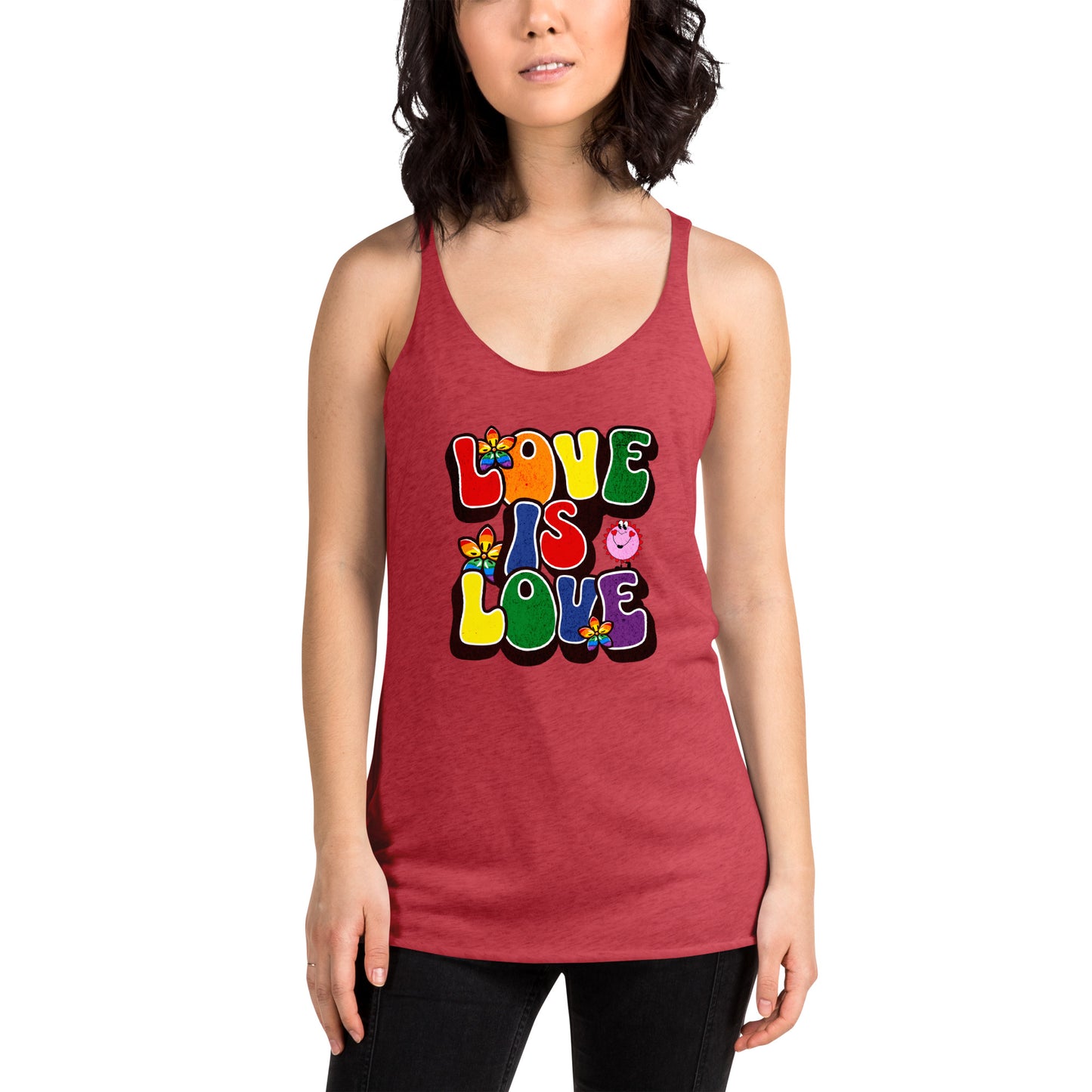Love Is Love - Women's Racerback Tank