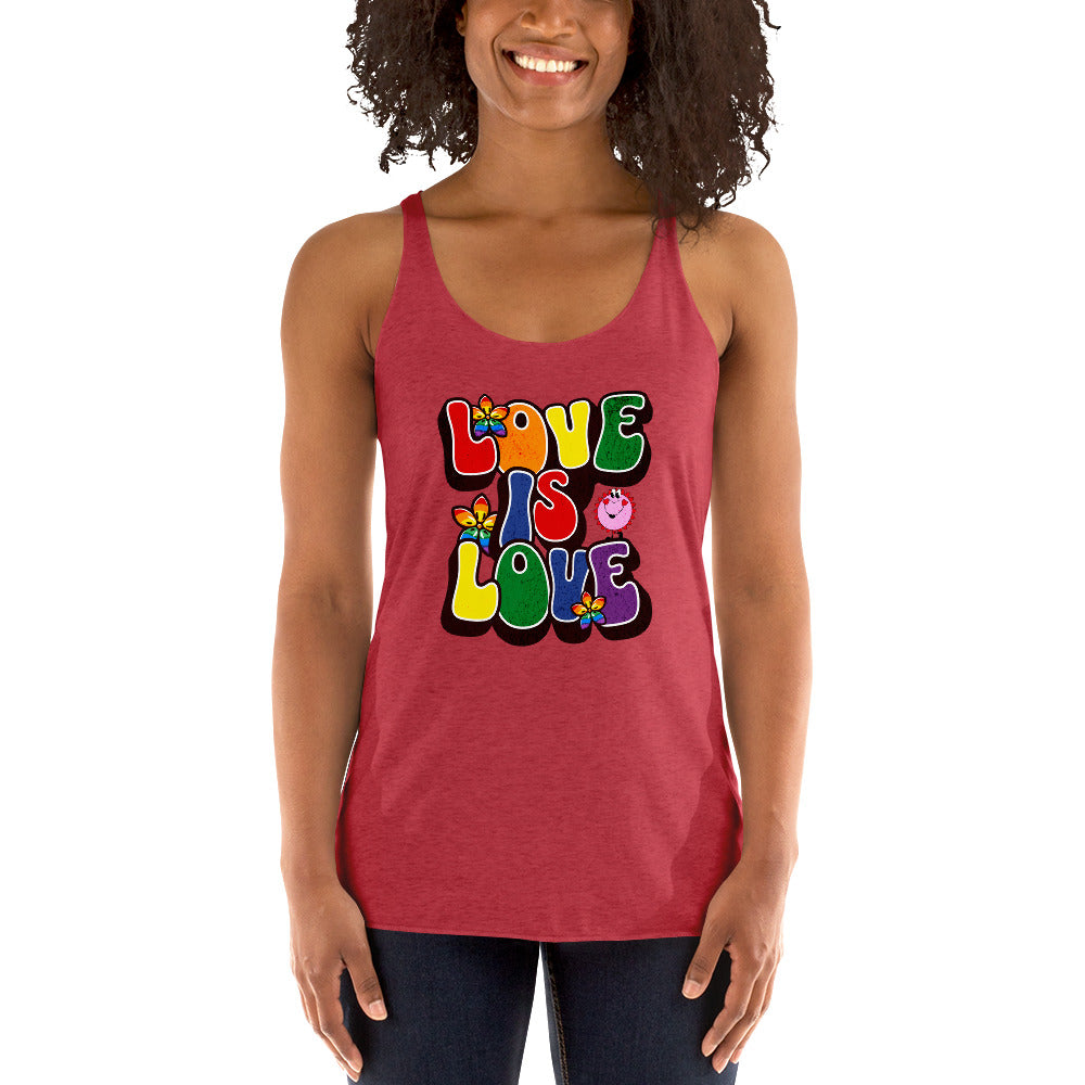 Love Is Love - Women's Racerback Tank