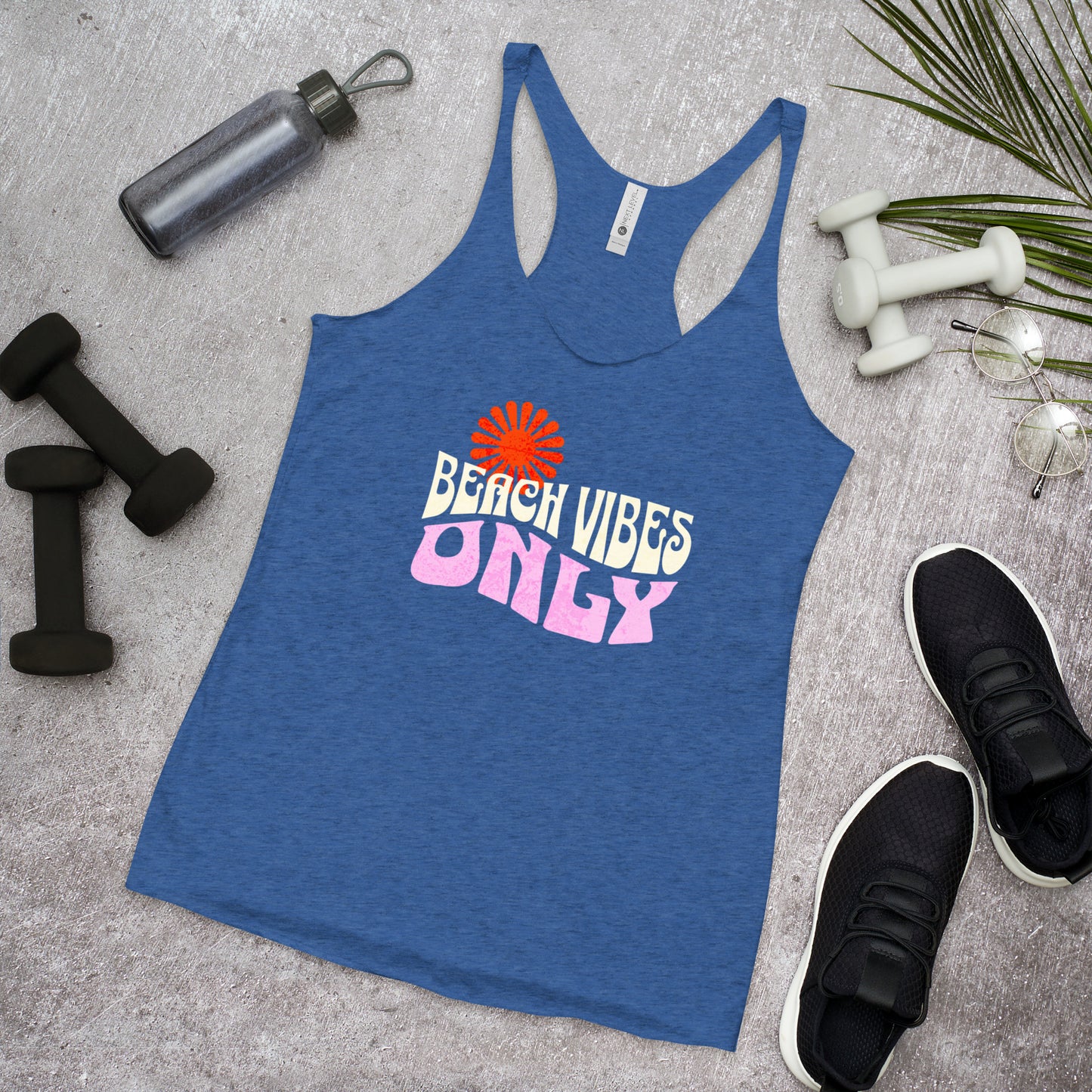 Beach Vibes Only Women's Racerback Tank