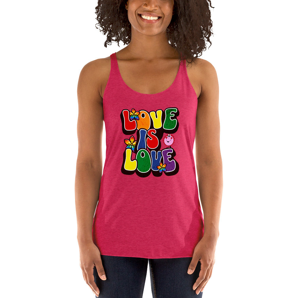 Love Is Love - Women's Racerback Tank