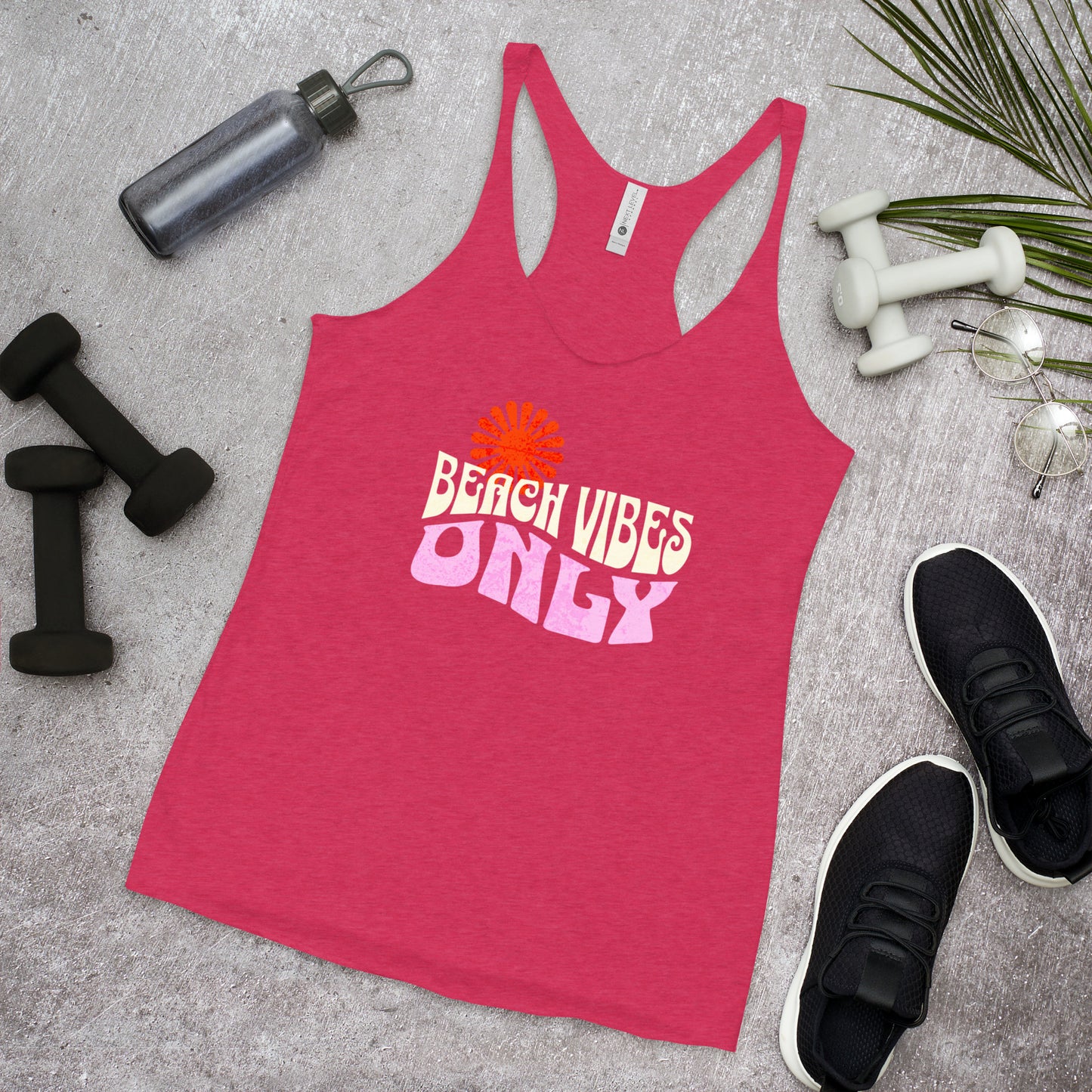 Beach Vibes Only Women's Racerback Tank