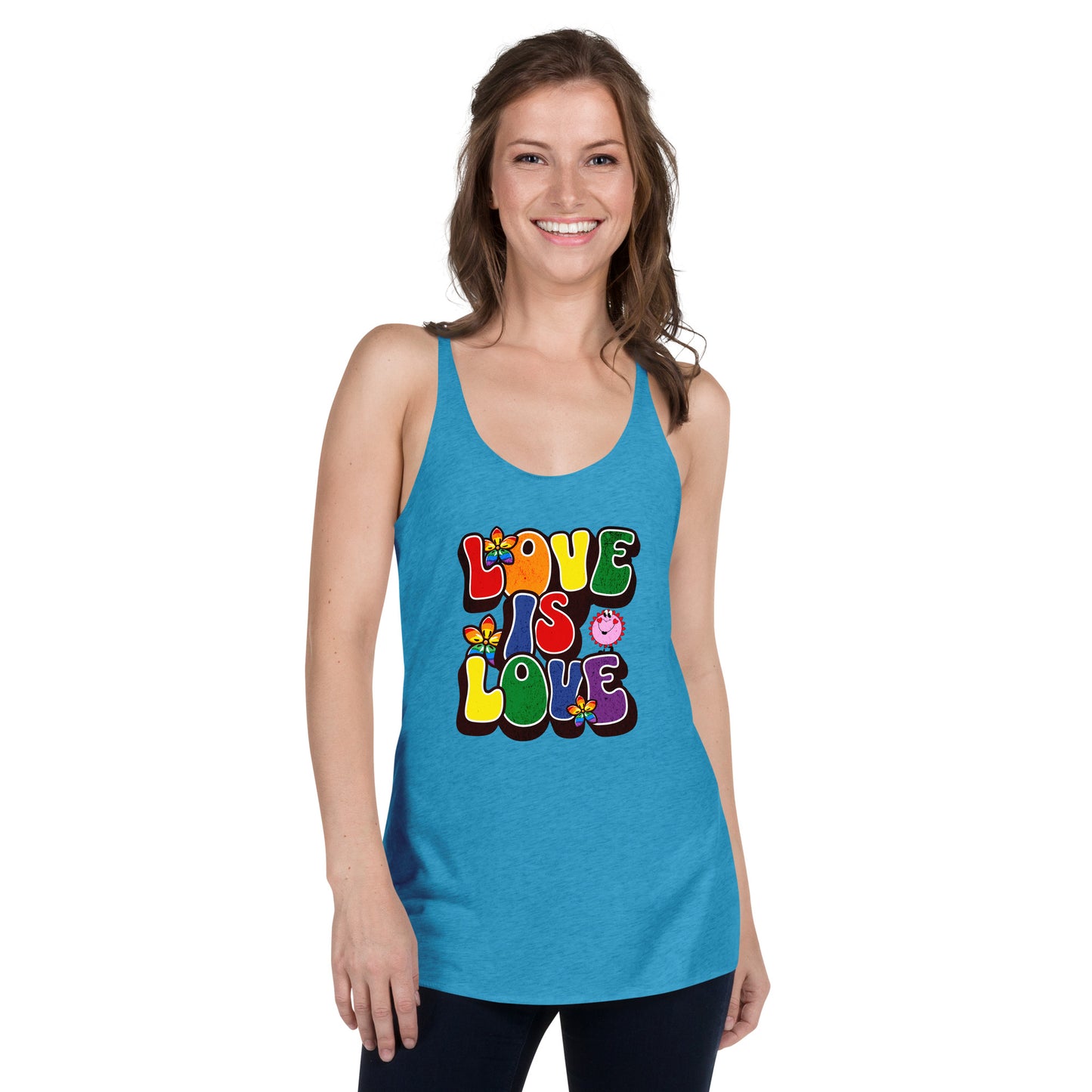 Love Is Love - Women's Racerback Tank