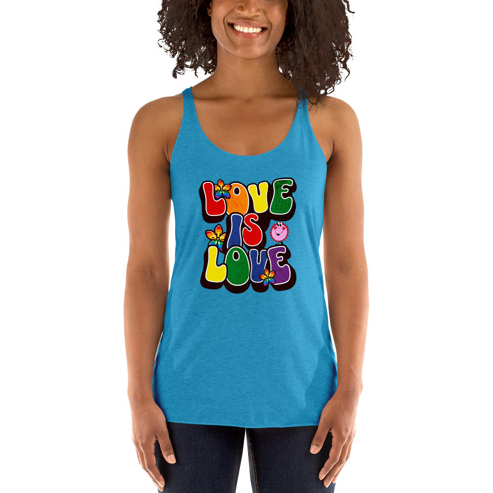 Love Is Love - Women's Racerback Tank