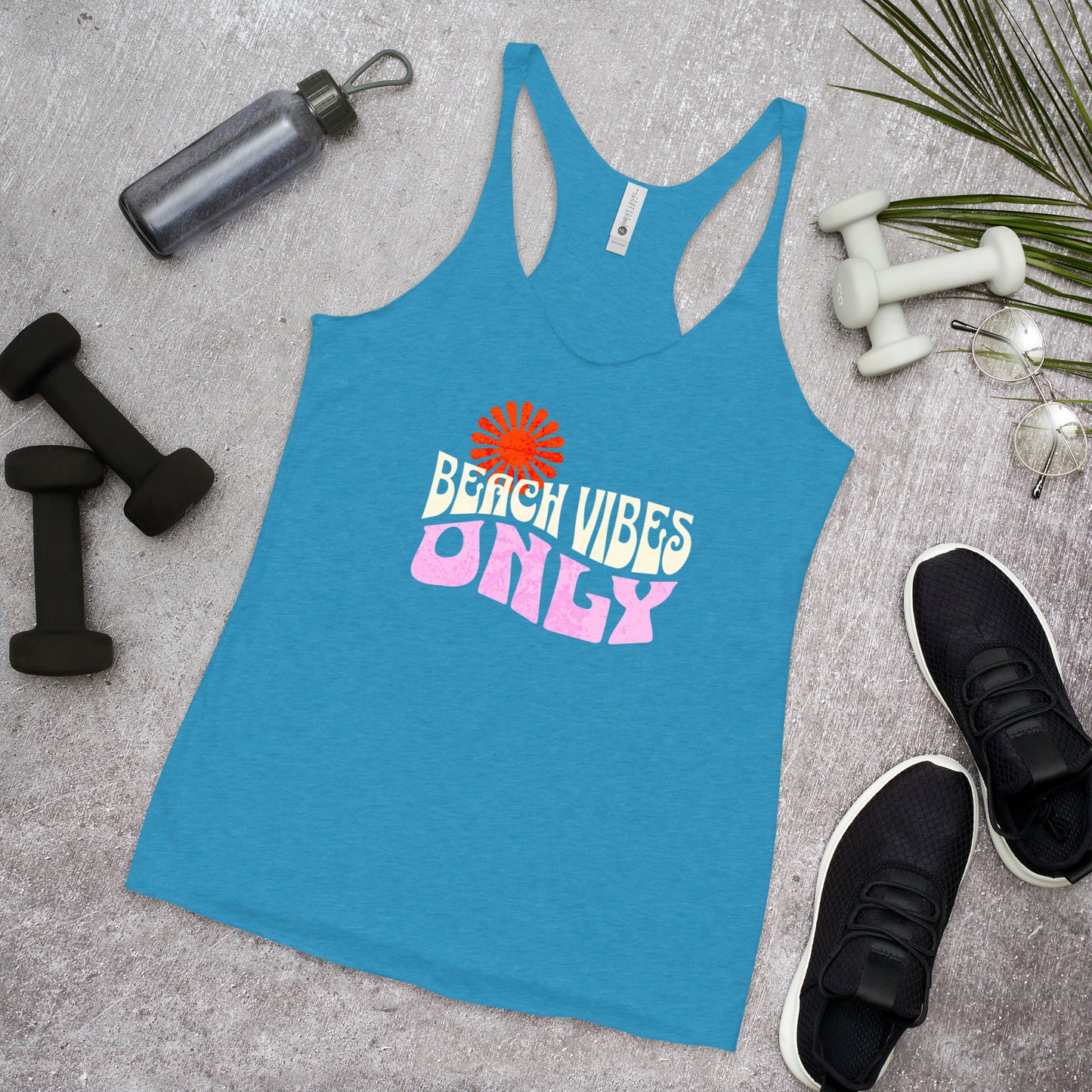 Beach Vibes Only Women's Racerback Tank
